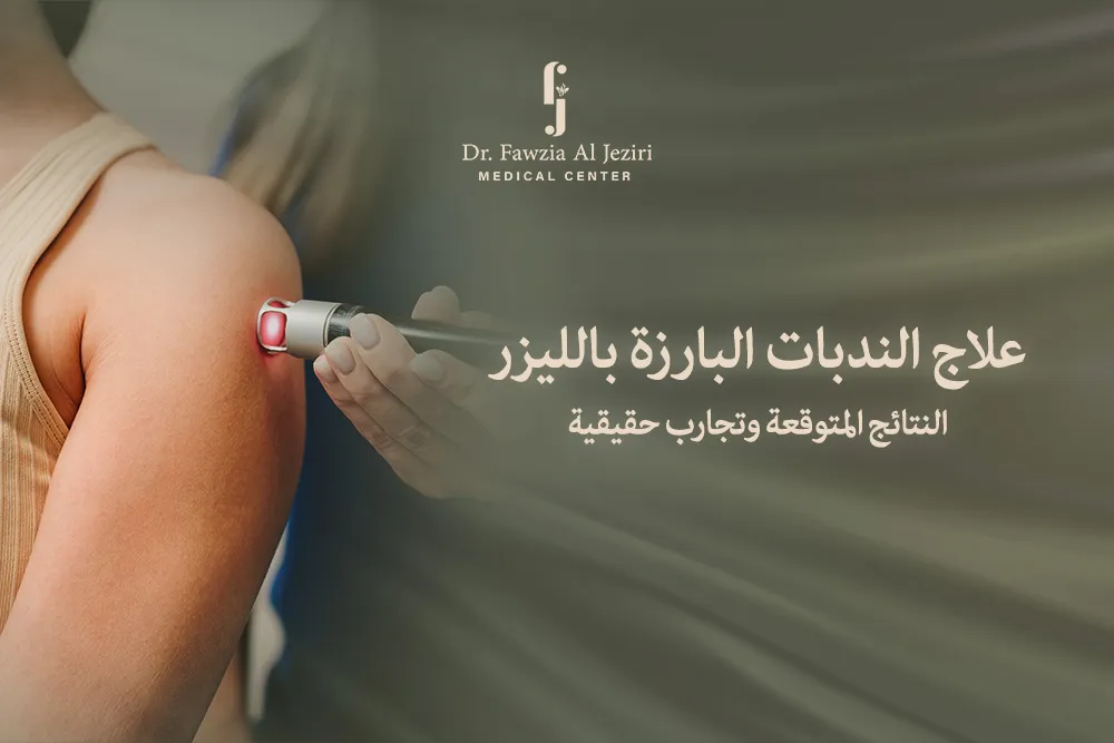 علاج الندبات البارزة بالليزر