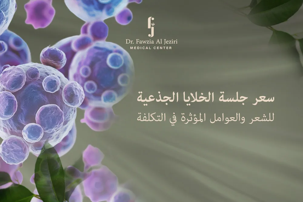 سعر جلسة الخلايا الجذعية للشعر