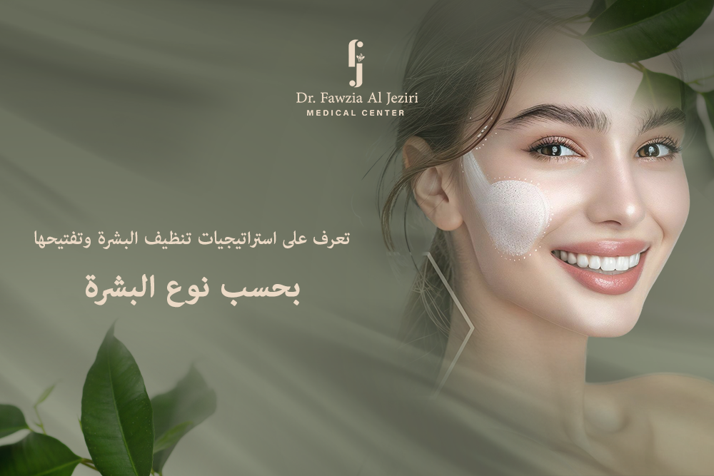 طرق تنظيف البشرة وتفتيحها